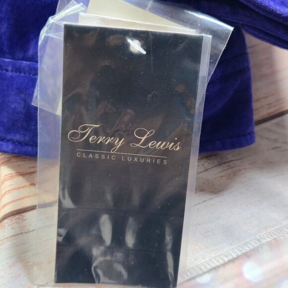 Terry Lewis Purple Genuine Leather Jacket Classic Luxuries Womens Coat With Extr - Picture 5 of 11